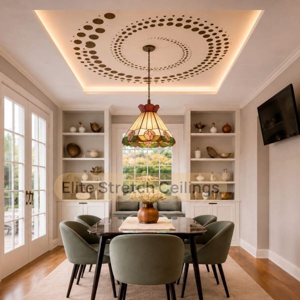 perforated-stretch-ceiligs-residential-dining-room